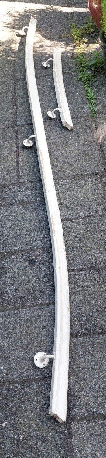 Mooie trapleuning, hout, jaren '30, Ophalen, Gebruikt, 250 cm of meer, Overige typen