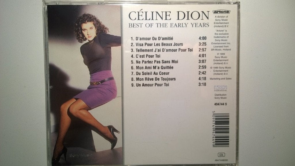 Céline Dion - Best Of The Early Years, Ophalen of Verzenden, Zo goed als nieuw, Pop, Album
