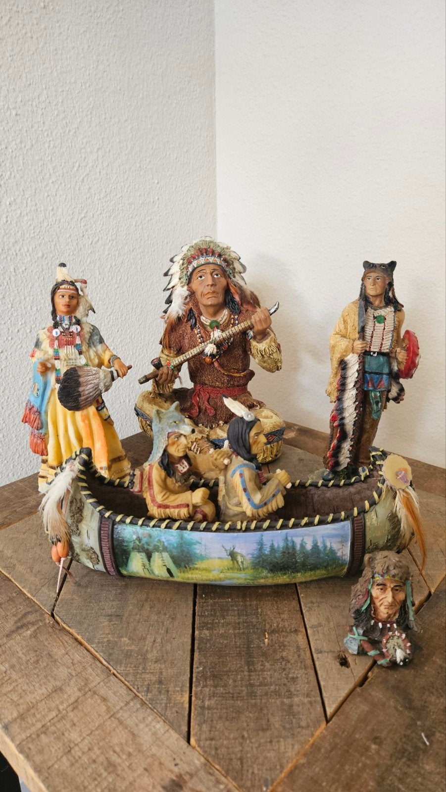Set indianen, Ophalen, Zo goed als nieuw