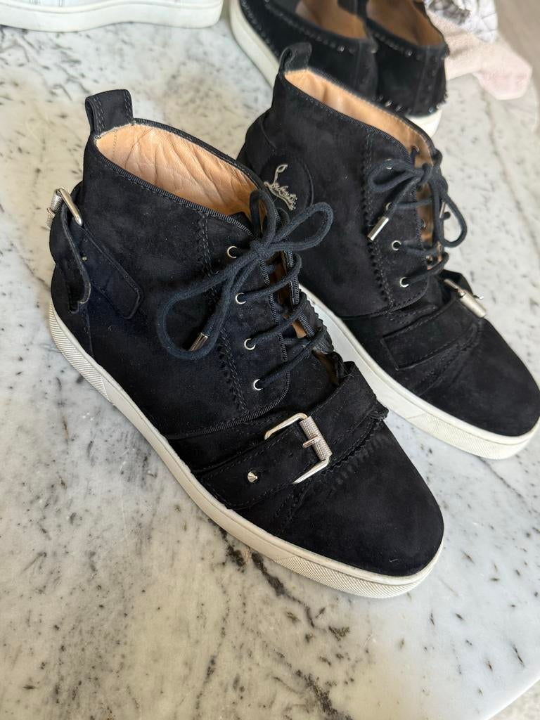 Christian Louboutin sneakers maat 39, Ophalen of Verzenden, Zo goed als nieuw, Zwart