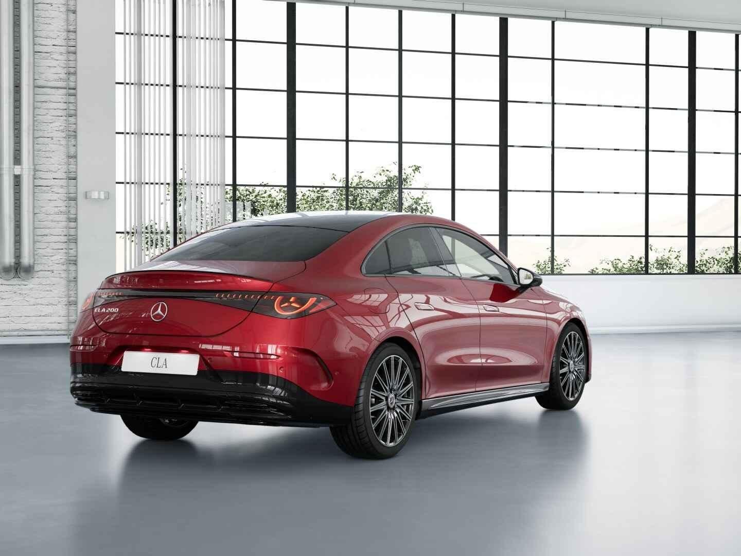Mercedes-Benz CLA electric 200 Business Solution AMG 58 kWh, Auto's, Automaat, CLA, Achterwielaandrijving, Zwart