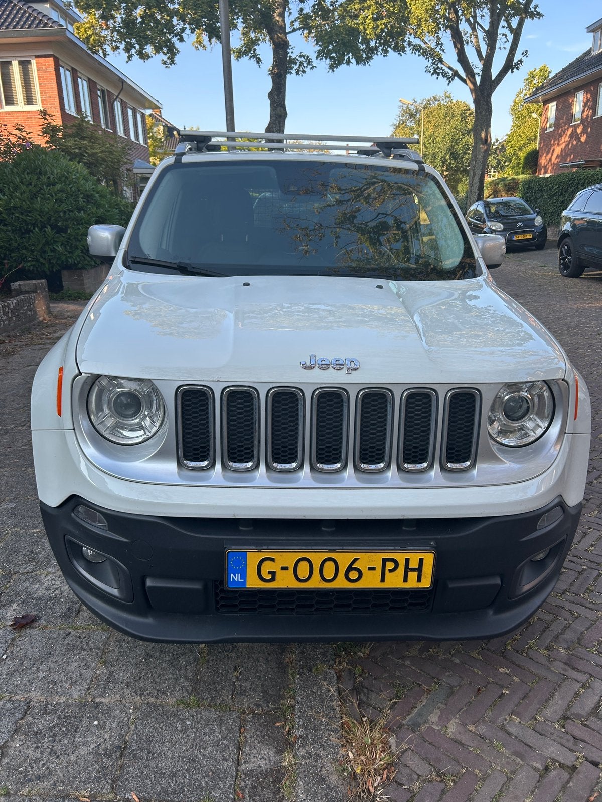 Jeep Renegade 1.4 Multiair limited 2016, Auto's, Jeep, 136 pk, 4 cilinders, 400 kg, Leder en Stof