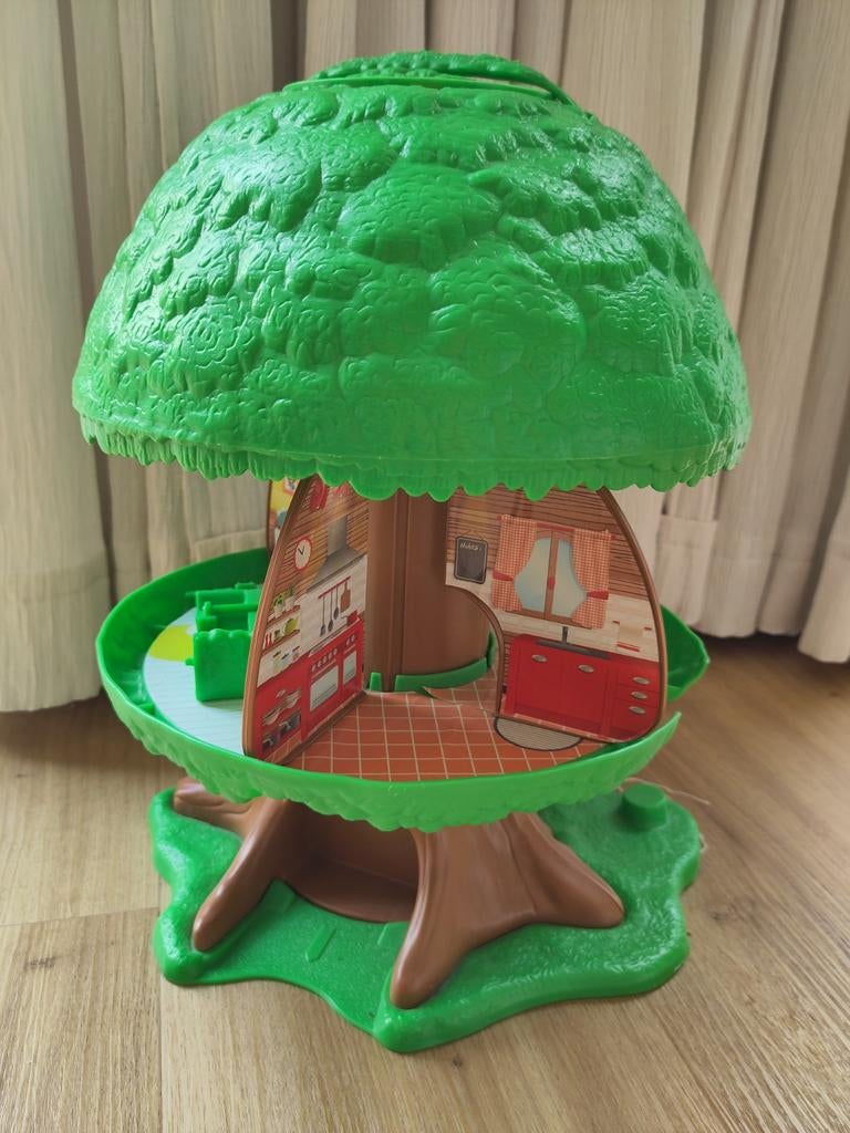 Boom huisje, met werkende lift (in de stam), Kinderen en Baby's, Speelgoed | Poppenhuizen, Ophalen, Poppenhuis