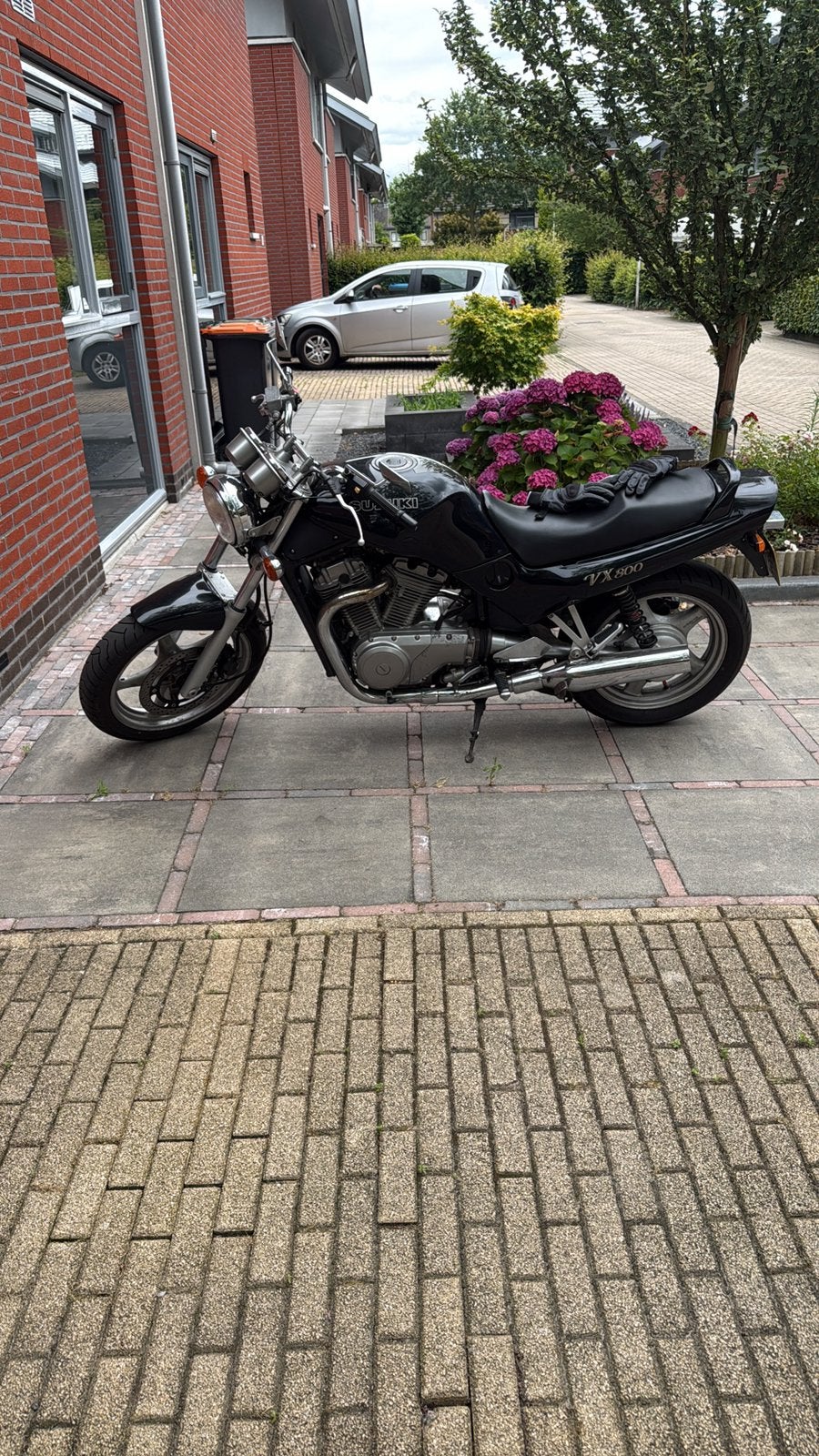 Suzuki VX800 V-Twin, Motoren, Cardan-aandrijving, 2 cilinders, Motorrijbewijs A, Gebruikt