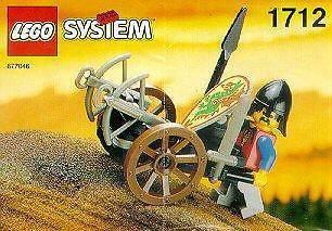 Lego Castle Dragon Masters 1712 / 1732 Crossbow Cart, Lego, Compleet, Ophalen of Verzenden, Zo goed als nieuw