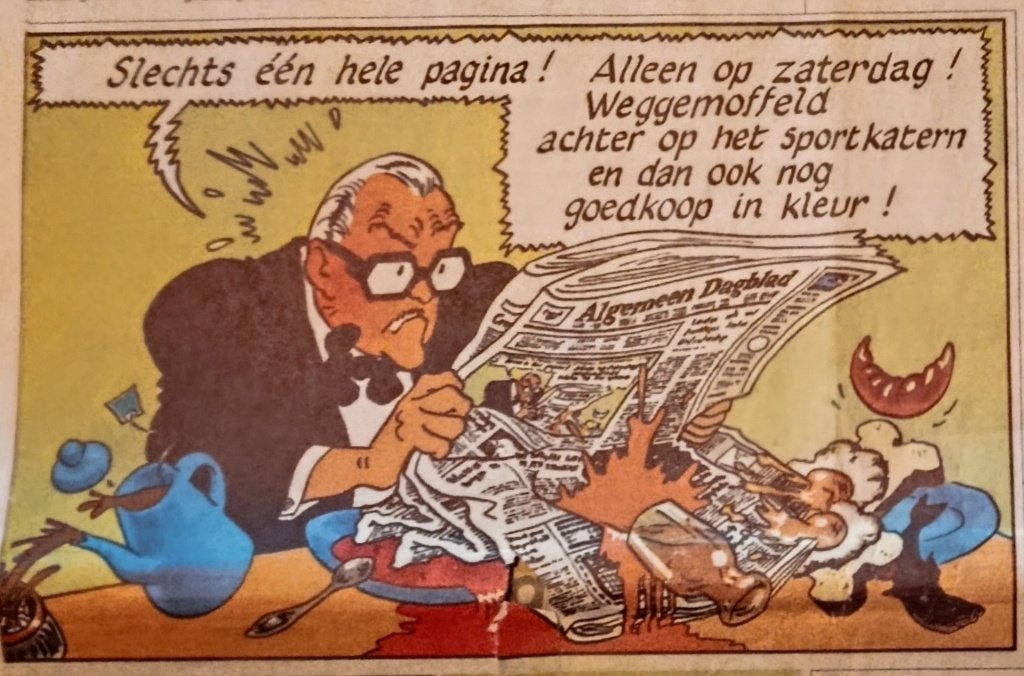 Sjef van Oekel Theo van den Boogaard Wim T Schippers AD 1994, Verzamelen, Ophalen of Verzenden, 1980 tot heden, Nederland, Knipsel(s)