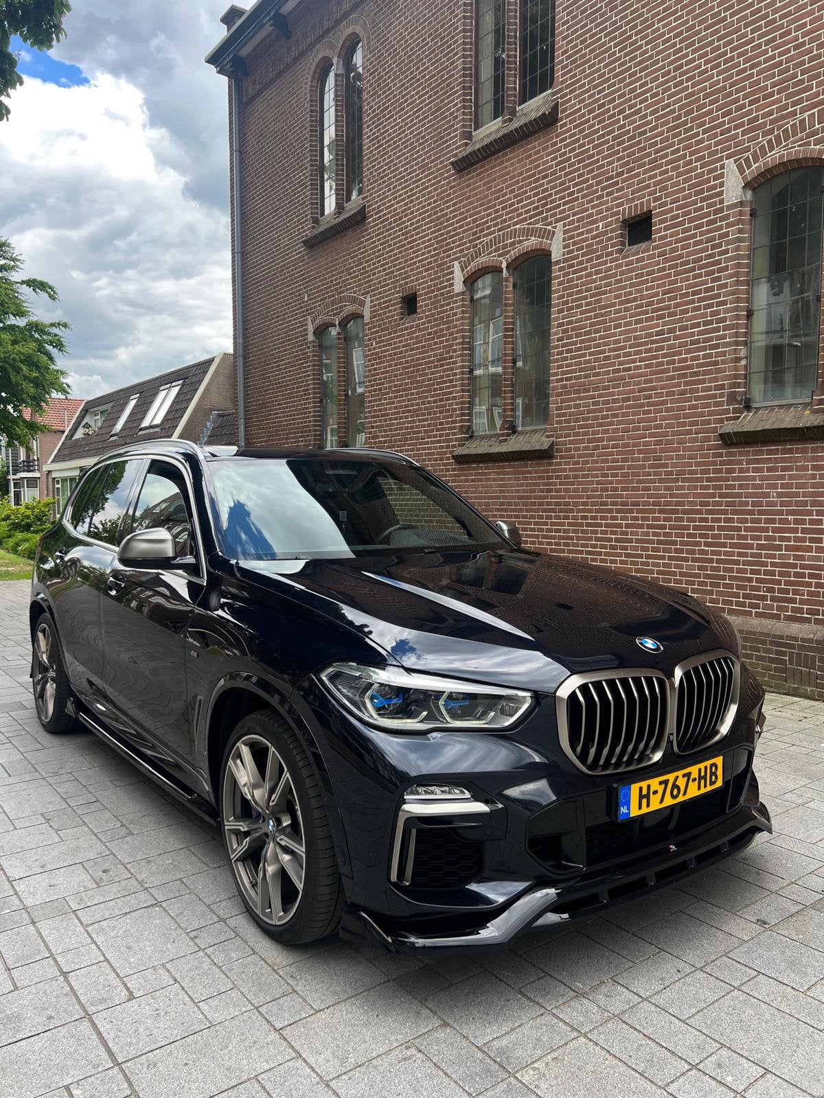 BMW X5 M50d Xdrive 400pk Aut 2018 PANO BTW AUTO Vol Opties, Auto's, Automaat, 2993 cc, Zwart, Leder