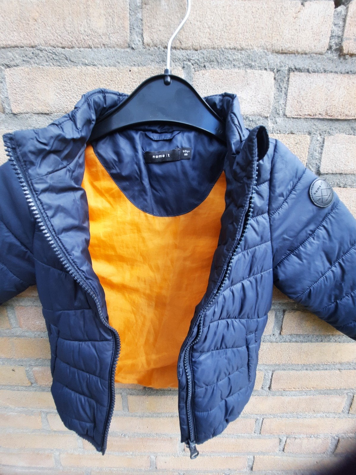 jongens jasje maat 86, merk: name it, donkerblauw., Ophalen of Verzenden, Zo goed als nieuw, Jasje, Name It