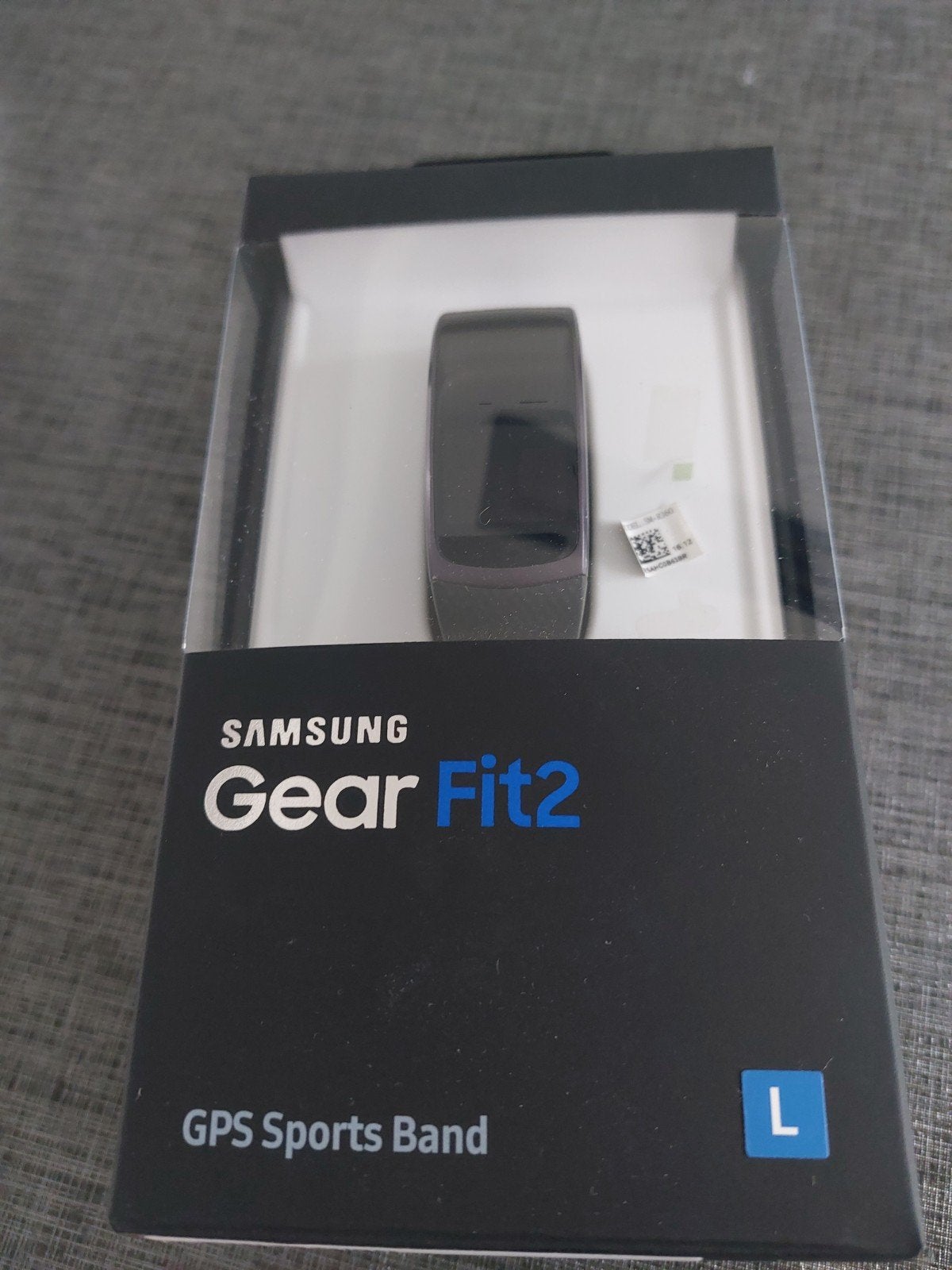 Samsung Gear fit 2 maat L, Ophalen, Nieuw, Zwart, Android