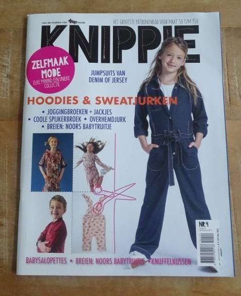 Knippie nr. 4 augustus, september 2019 maat 50 t/m 158,, Verzenden, Zo goed als nieuw, Kind, Knippie