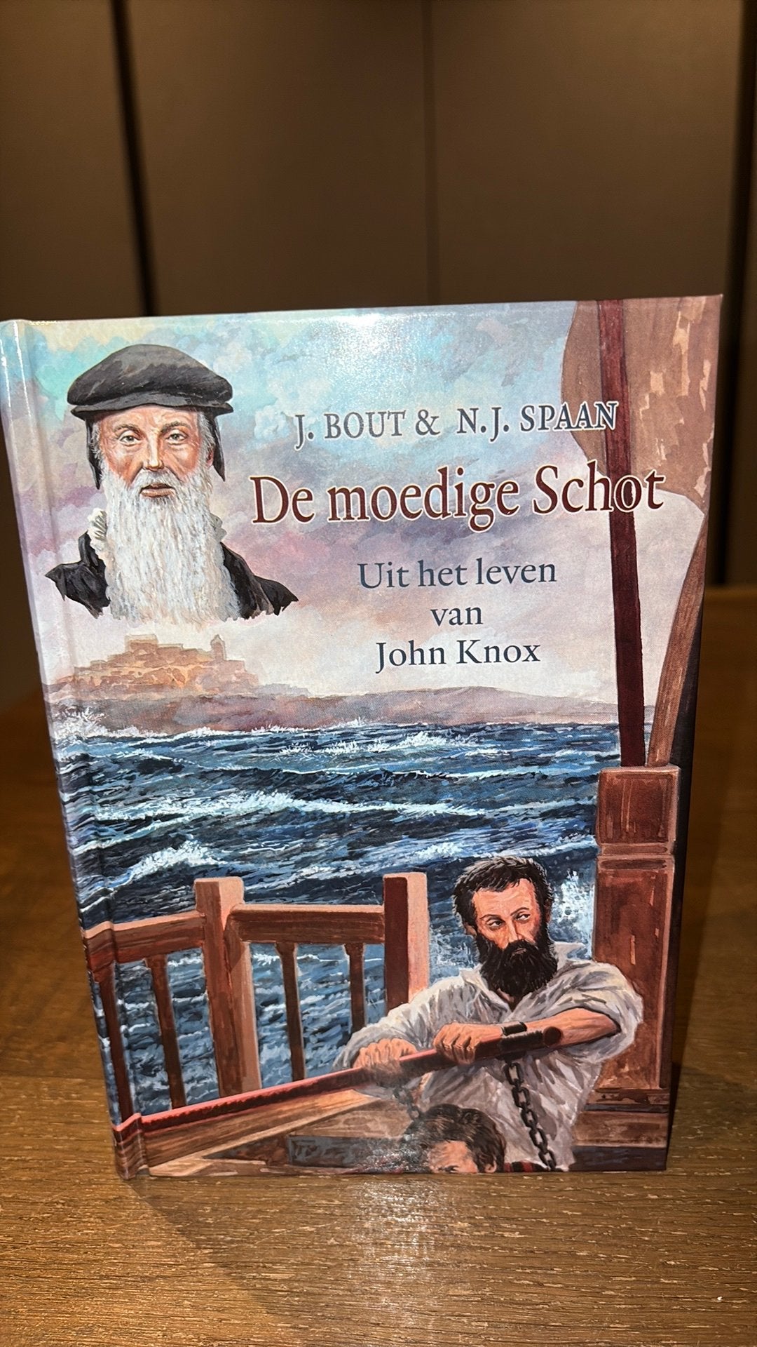 J. Bout - De moedige Schot ( John Knox), Ophalen of Verzenden, Zo goed als nieuw, J. Bout; N.J. Spaan