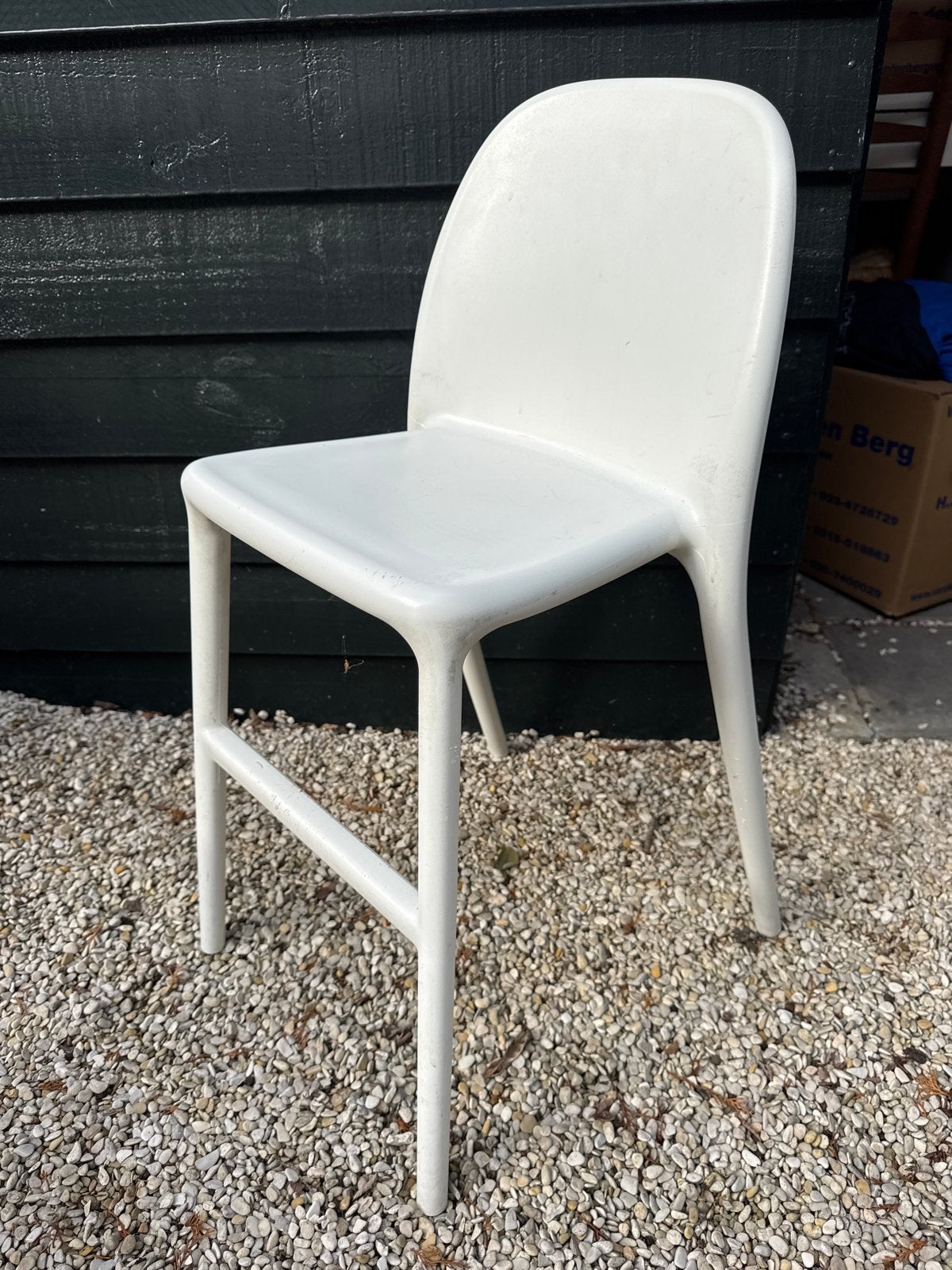 Witte kinderstoel Urban van Ikea, Ophalen, Gebruikt