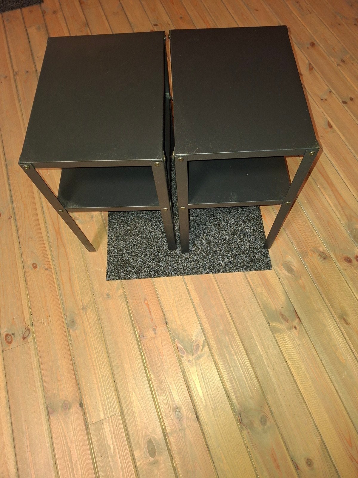2 kleine tafeltjes, Ophalen, Rond, Minder dan 55 cm, 45 tot 60 cm