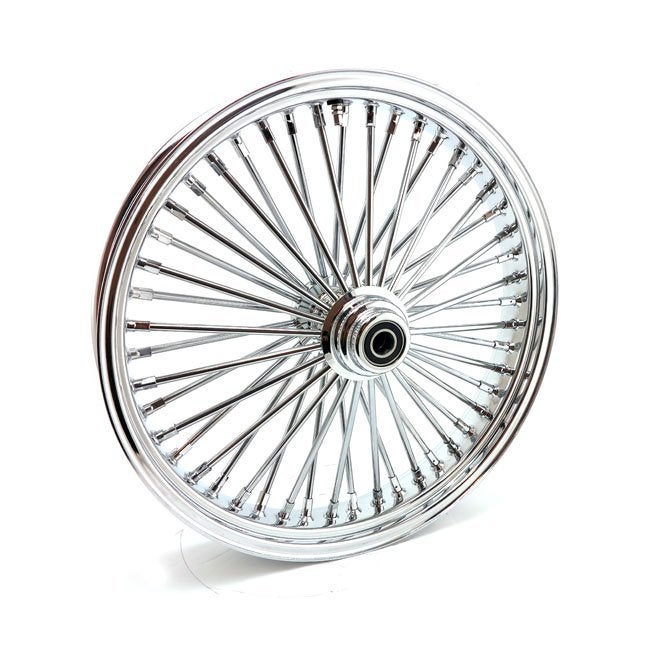 Fat spokes voorwiel chroom 3.50 x 21 enkele remschijf, Motoren, Onderdelen | Harley-Davidson, Ophalen, Petroleumhavenweg 26, Info@taco-motos.com