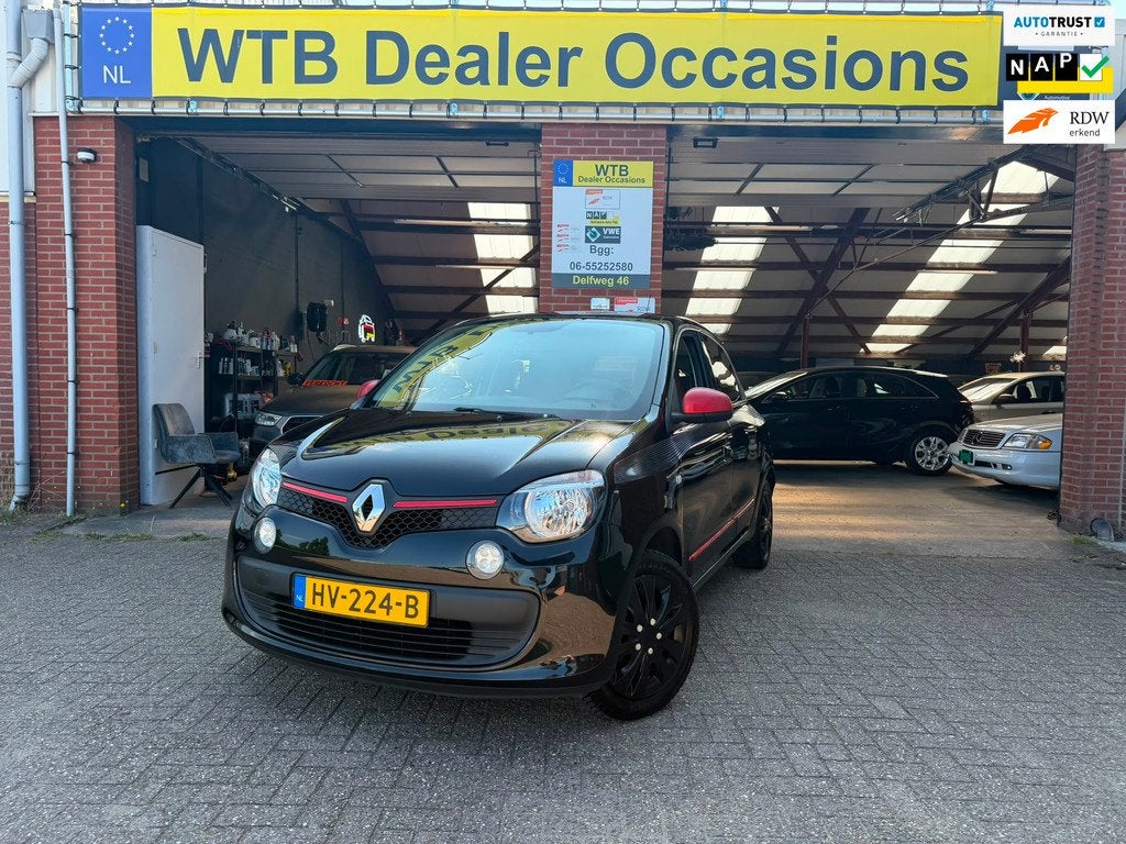 Renault Twingo 1.0 SCe Collection, 2e Eig., Navi, Airco/ECC,, Auto's, Renault, Gebruikt, 840 kg, 4 stoelen, Zwart