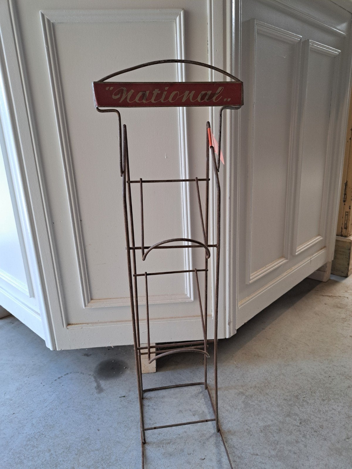Vintage "National" Winkel Display Rek - 75x25x27 cm, Ophalen