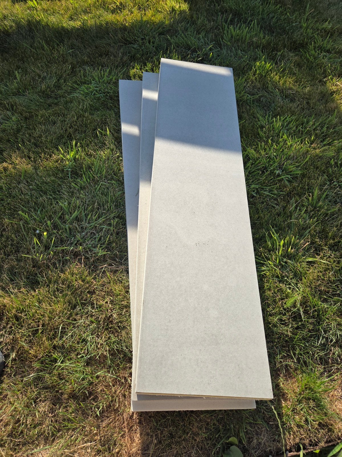 Geïsoleerde Kantplank 1200x300x50mm met 8mm cementplaat, Ophalen, Nieuw