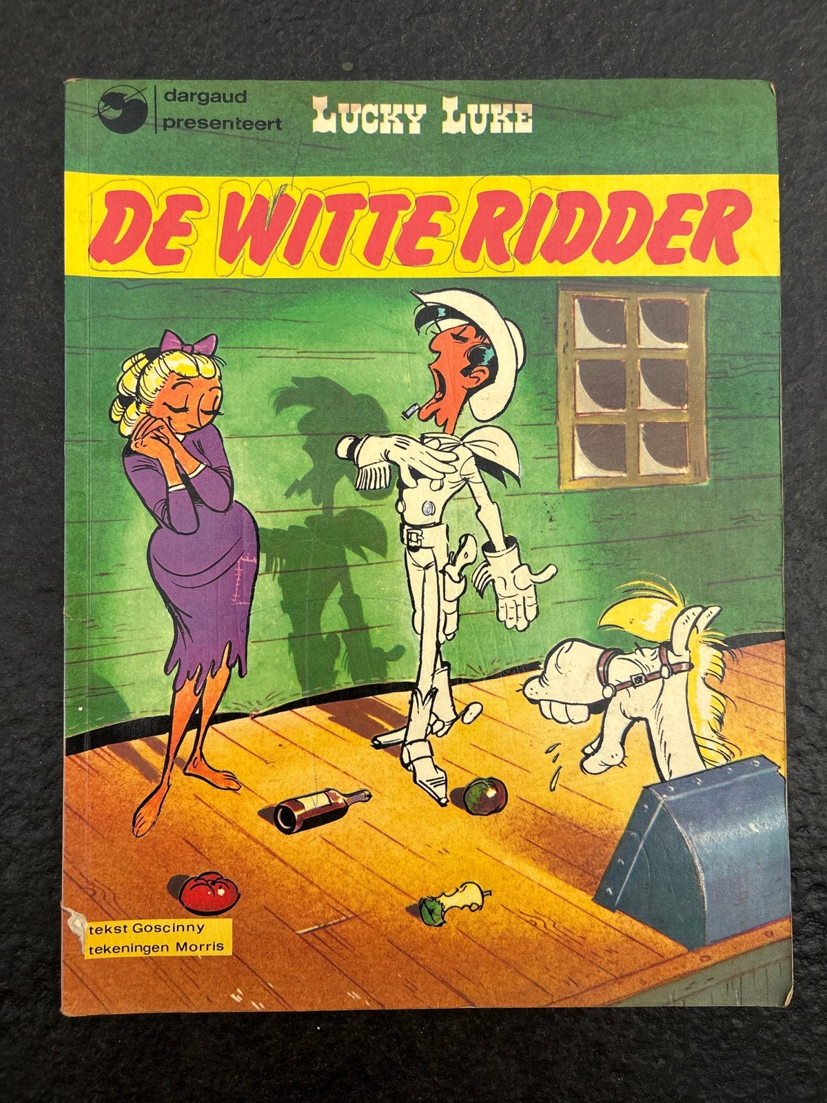 Lucky Luke - De Witte Ridder (Dargaud), Eén stripboek, Ophalen of Verzenden, Gelezen