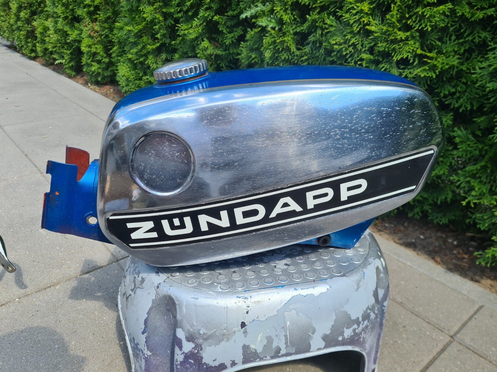 Zundapp banentank in goede staat. Geen deukjes!, Ophalen of Verzenden