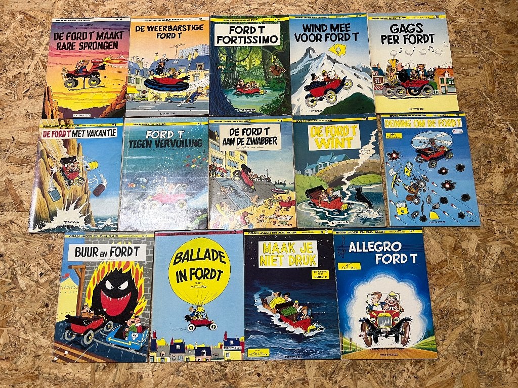 Bram de Jager serie 1 t/m 14 compleet zeer goede staat, Complete serie of reeks, Ophalen of Verzenden, Zo goed als nieuw