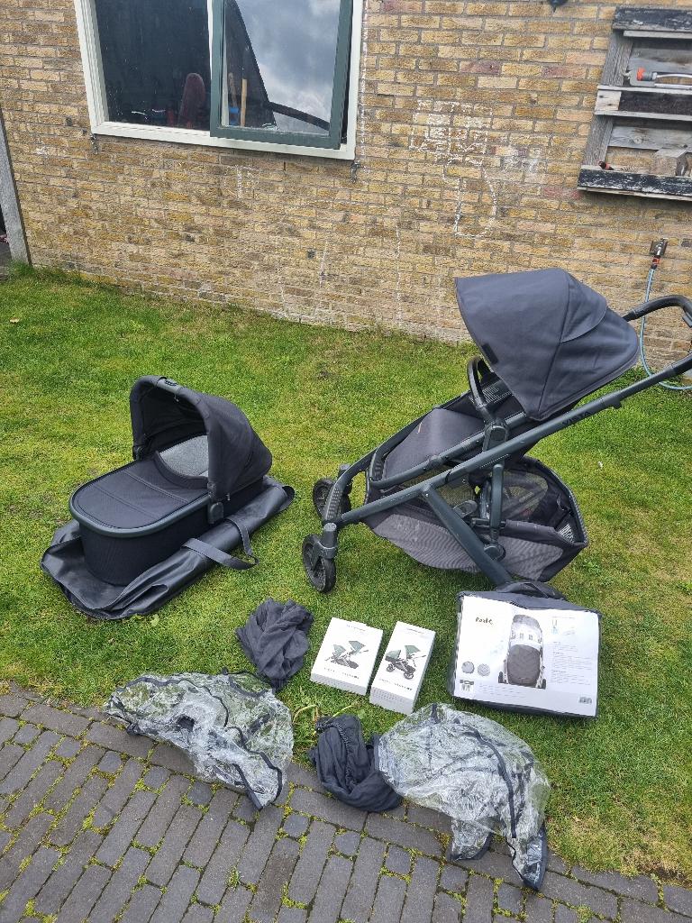 UppaBaby Vista V2 Kinderwagen + Complete Accessoireset, Kinderen en Baby's, Kinderwagens en Combinaties, Gebruikt, Combiwagen