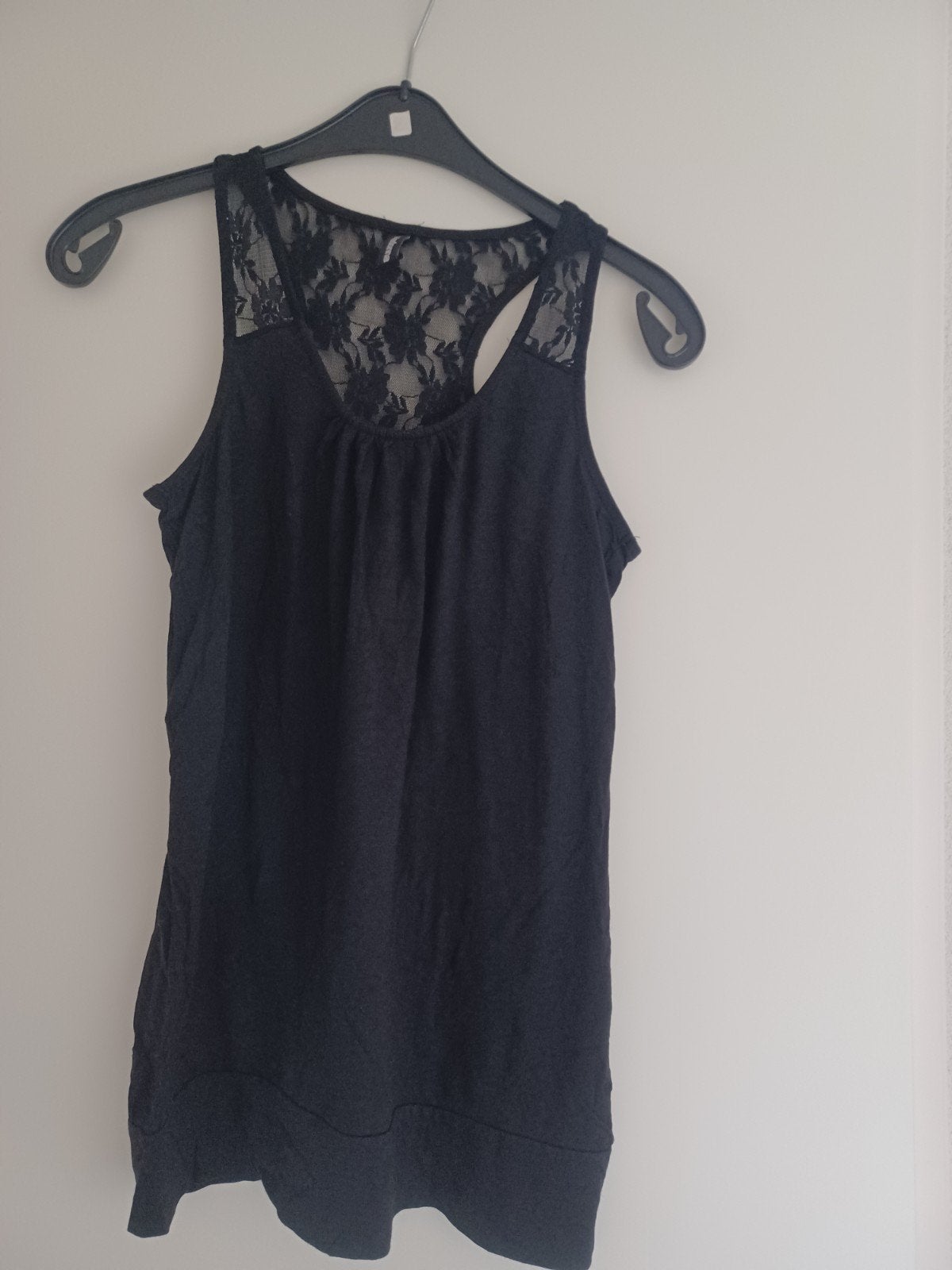 mooi zwart topje mt L, Kleding | Dames, Zwart, Maat 42/44 (L), Ophalen of Verzenden, Zo goed als nieuw