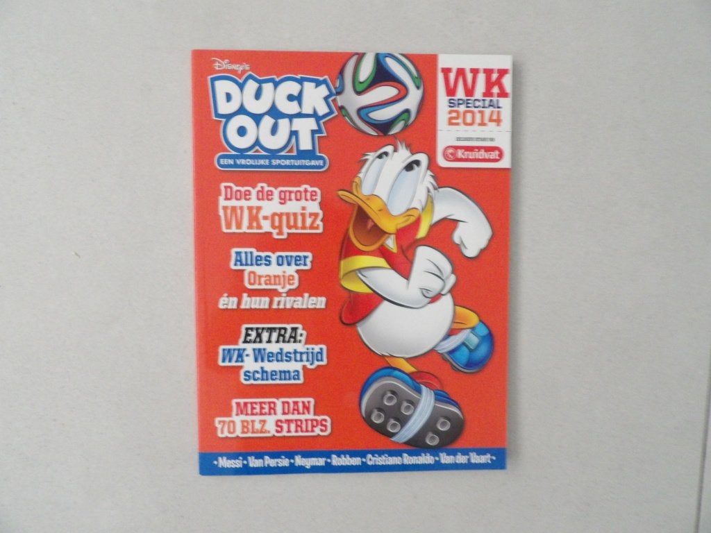 NIEUW EEN VROLIJKE REISSPECIAL donald duck ek special 2014, Boeken, Stripboeken, Eén stripboek, Ophalen of Verzenden, Nieuw