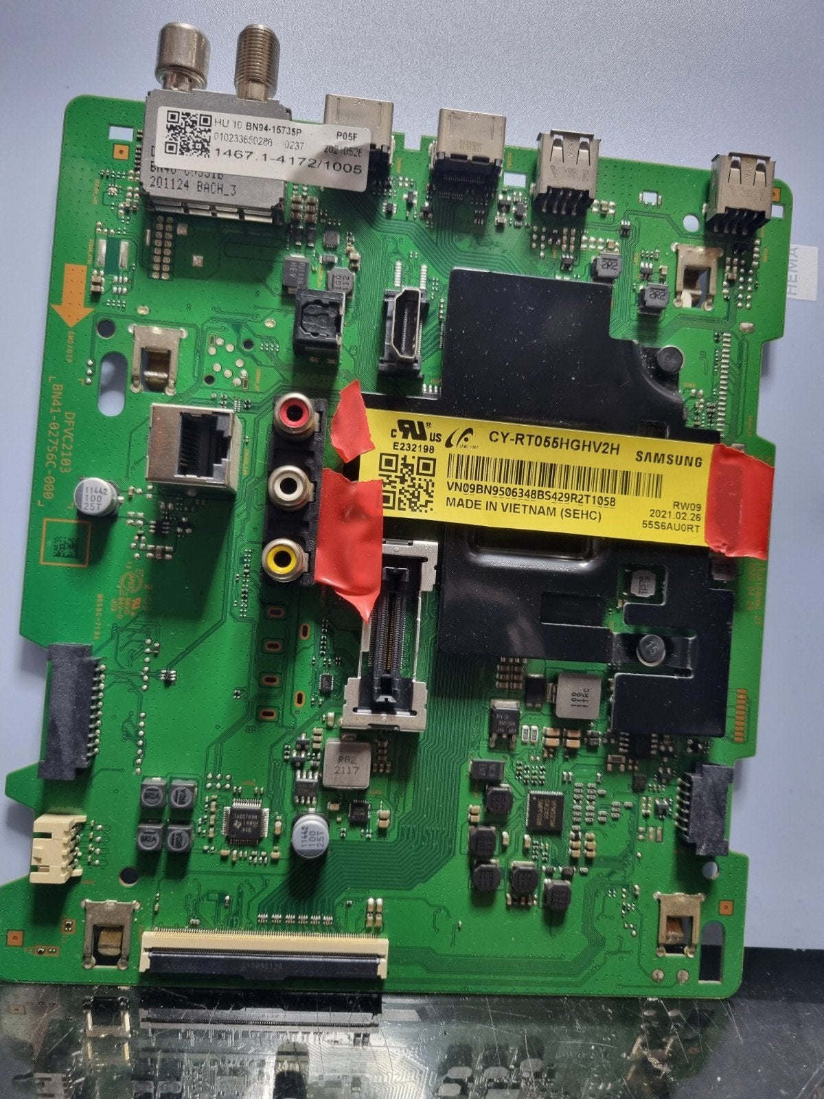 Samsung QE55Q64TATXXN Mainboard - Nieuwstaat, Ophalen of Verzenden