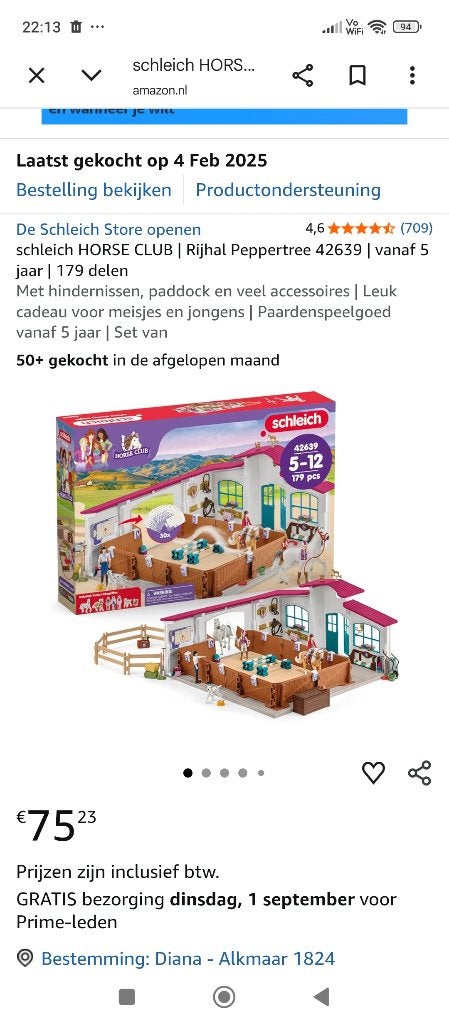 Schleich, Ophalen of Verzenden, Zo goed als nieuw