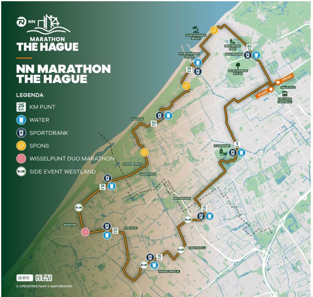 Startbewijs hele marathon Den Haag - 1 November, Ophalen, Nieuw, Overige typen, Overige merken