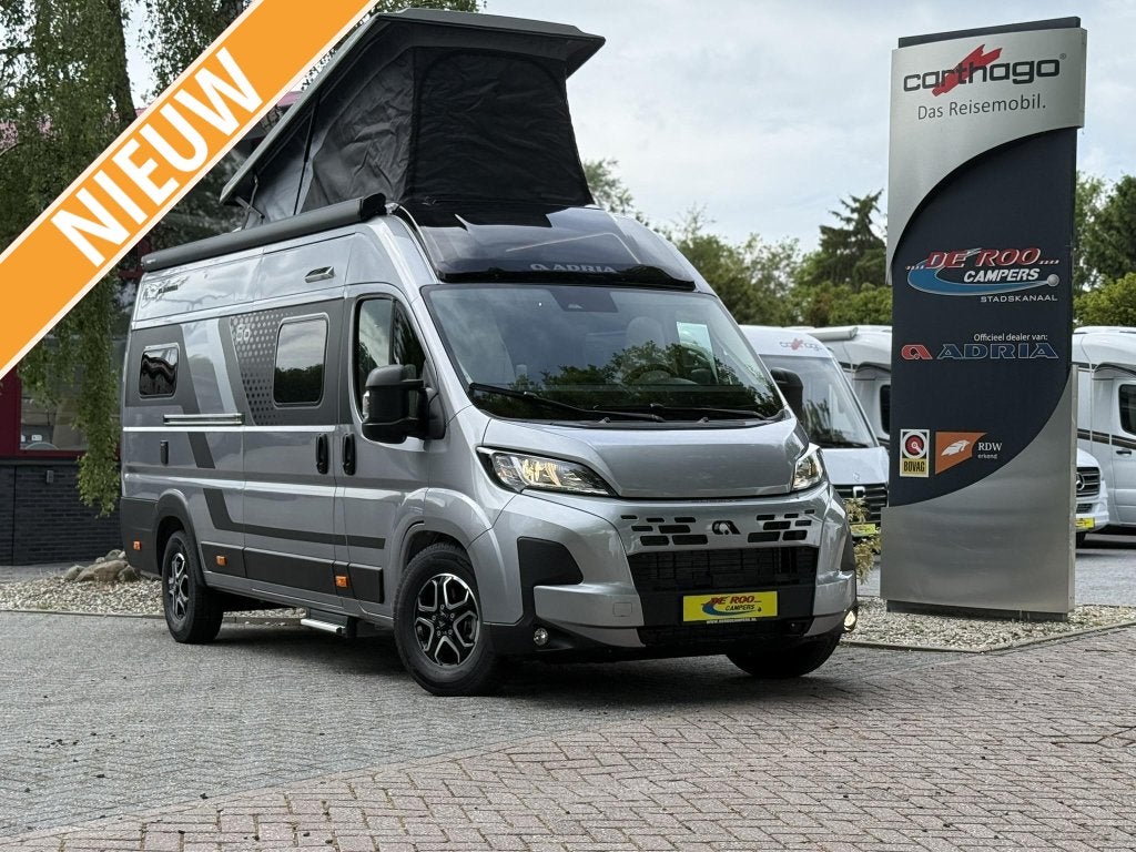 Adria Twin 640 SGX 60Y HEFDAK + HEFBED - CO-DRIVER, Automaat, Standaard zit, Koelkast, Fiat