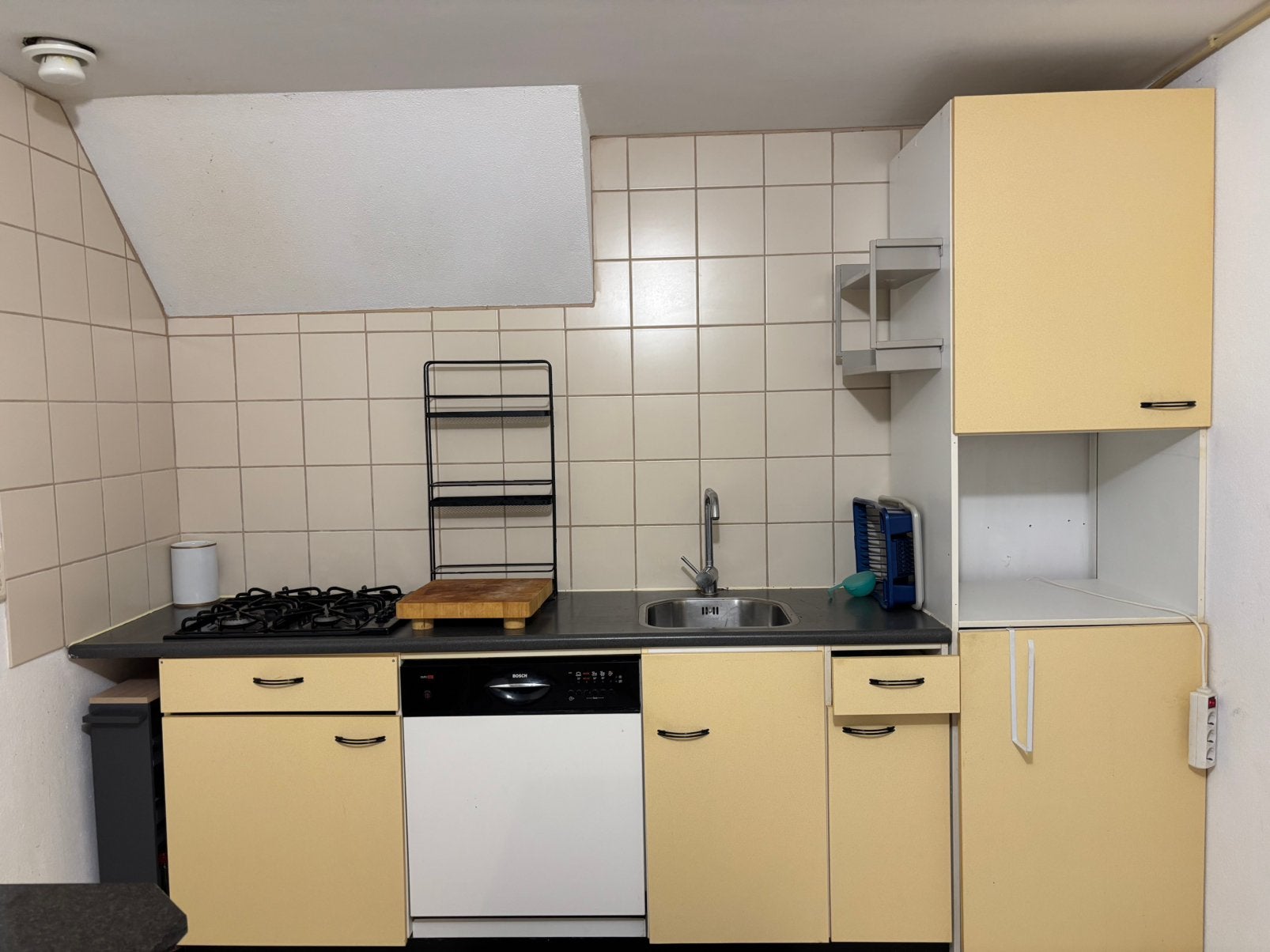 Keuken gratis af te halen, Ophalen, Gebruikt, Kunststof, Enkelwandige keuken