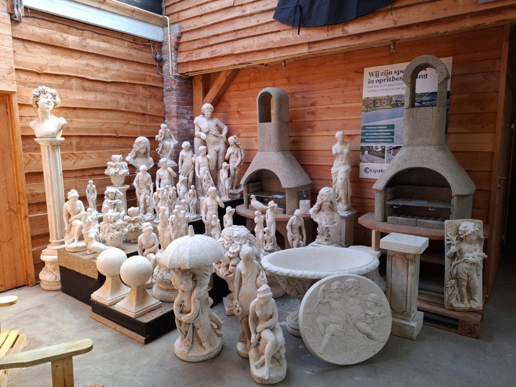 PARTIJ Italiaanse tuinbeelden / sculpturen, Ophalen, Nieuw, Overige typen