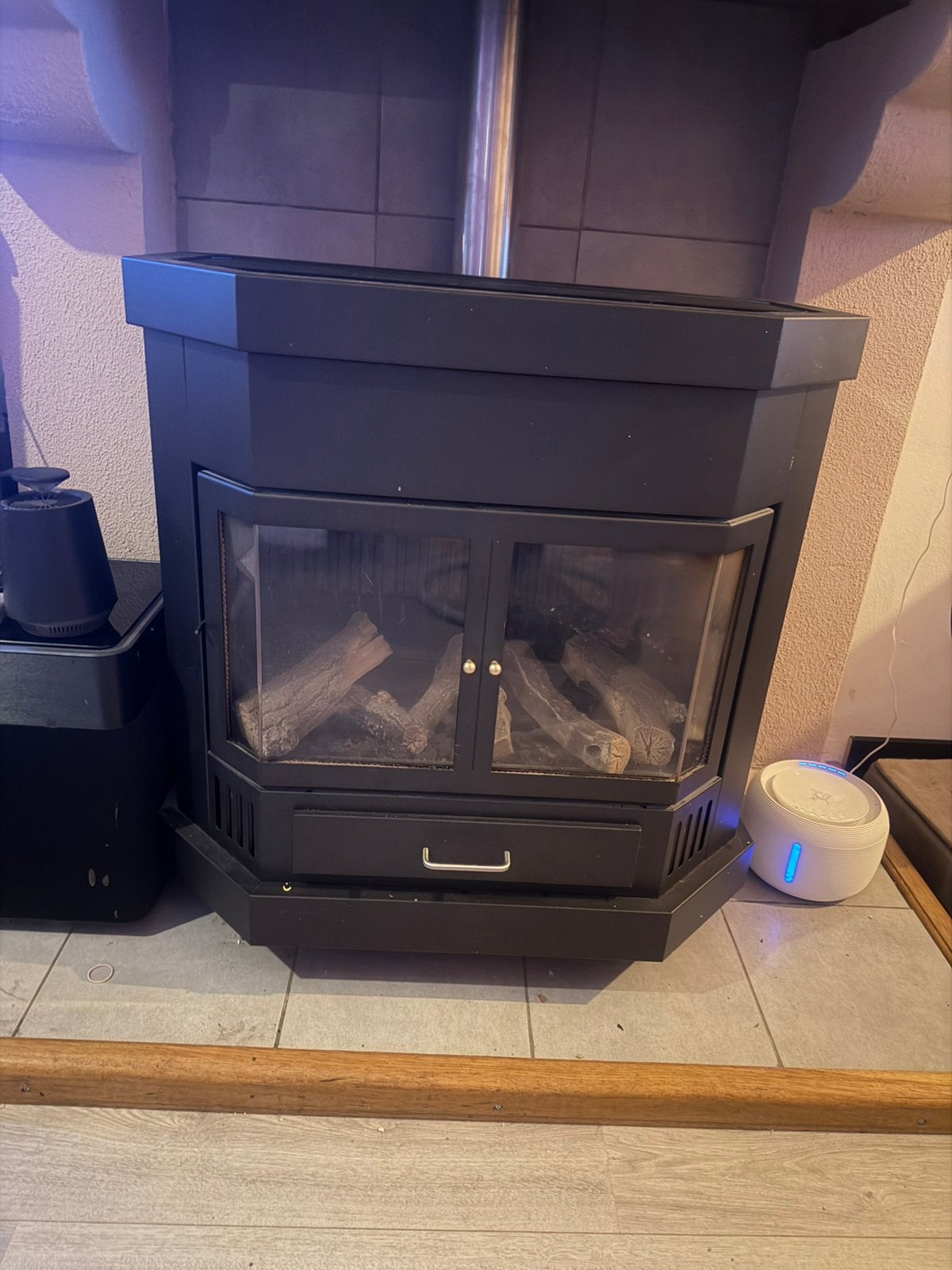 Well straler gaskachel retro style, Huis en Inrichting, Kachels, Ophalen, Zo goed als nieuw, Gas, Gaskachel