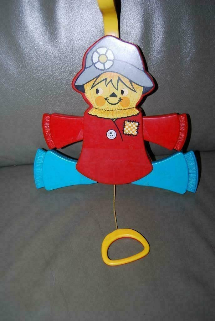 Vintage fisher price 423 jumping jack trekpop uit 1978., Kinderen en Baby's, Speelgoed | Fisher-Price, Ophalen of Verzenden, Gebruikt