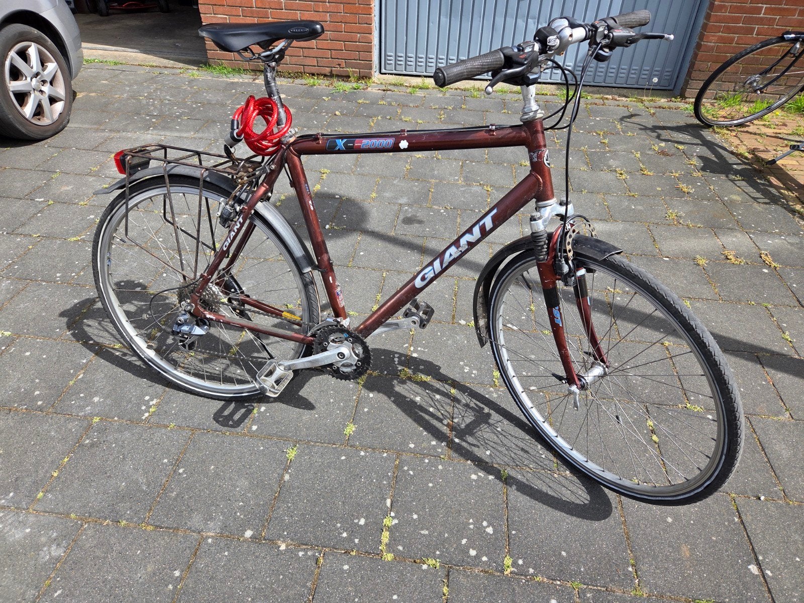 Giant fiets, Gebruikt, 57 tot 61 cm, Minder dan 10 versnellingen, 28 inch