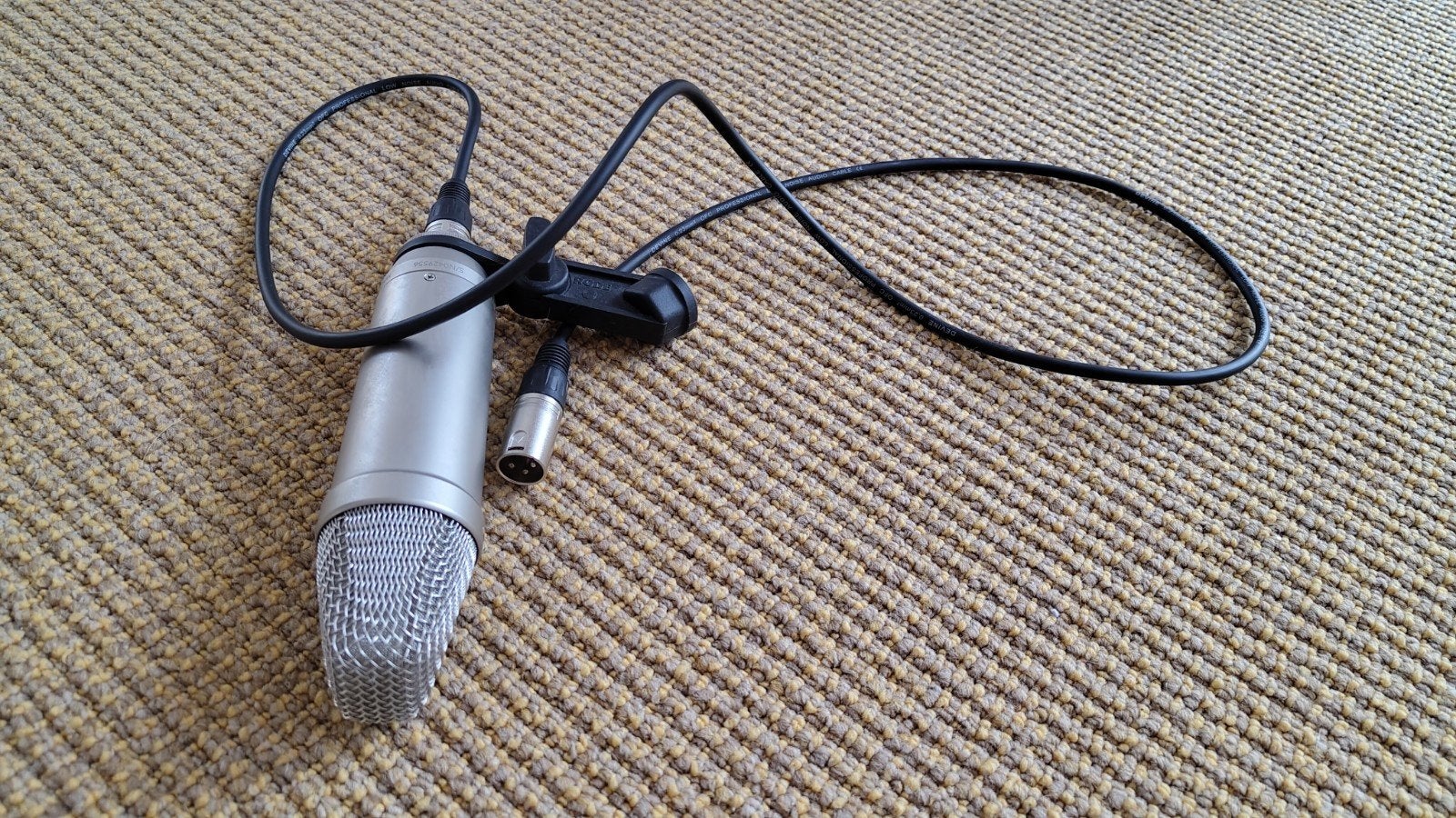 Røde NT1-A Studio Condensatormicrofoon + Klem & XLR Kabel, Ophalen of Verzenden