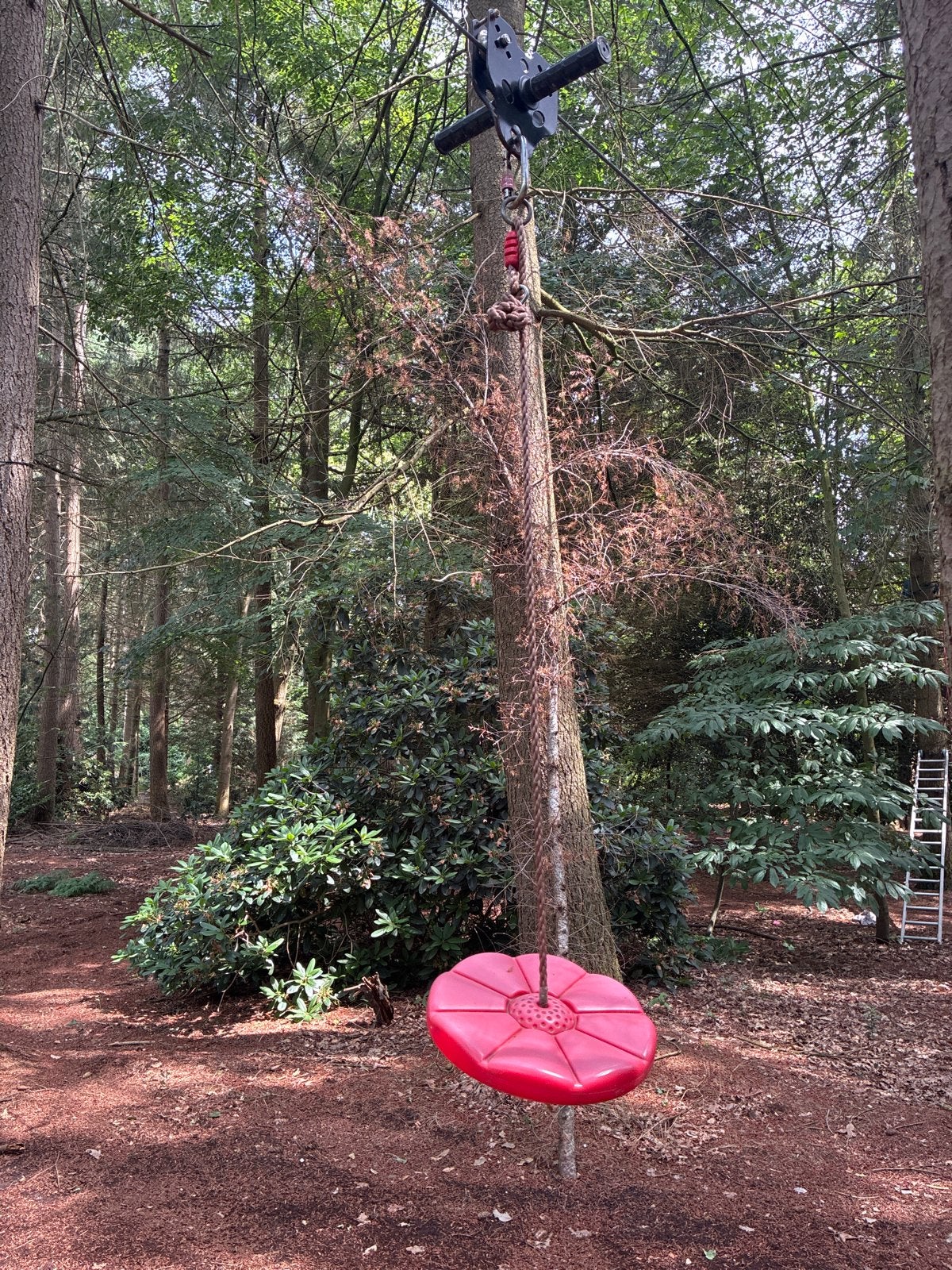 Kabelbaan 30 meter - Plezier voor jong en oud (tot 150 kg), Kinderen en Baby's, Speelgoed | Buiten | Speeltoestellen, Ophalen