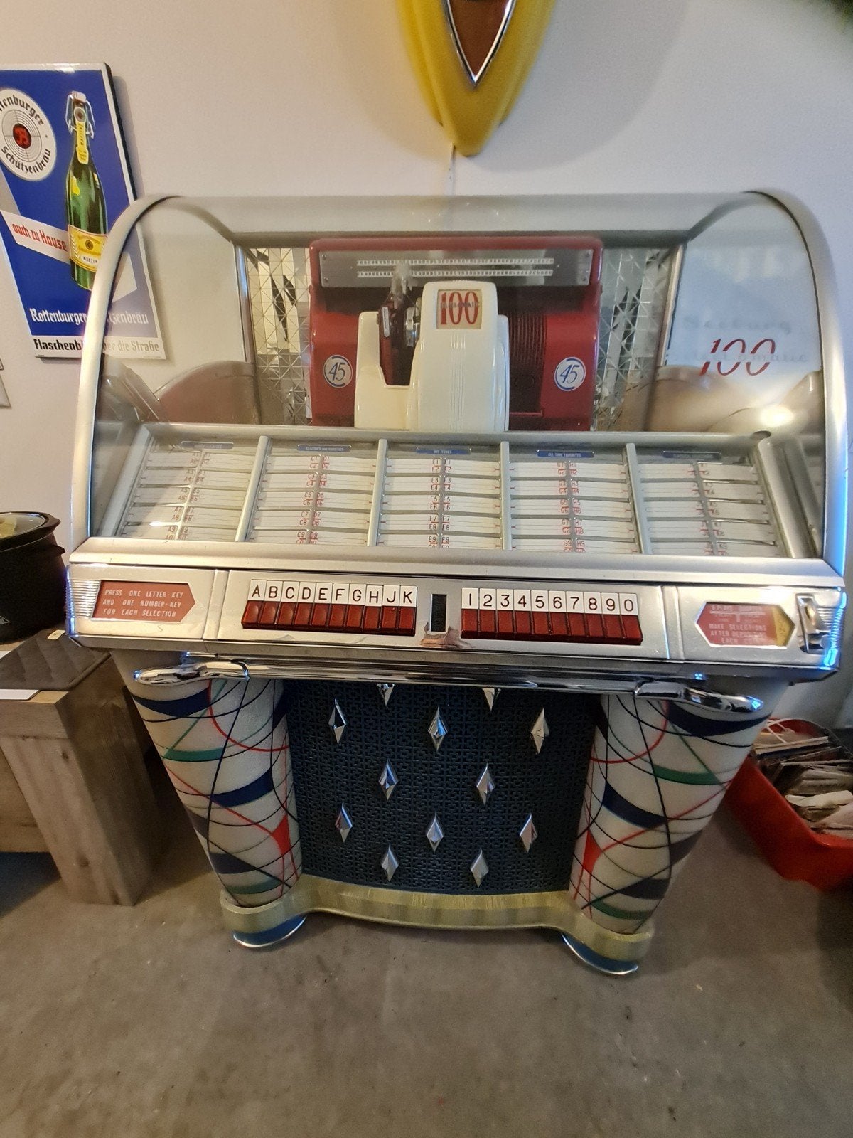 seeburg jukebox gerestaureerd, Ophalen of Verzenden, 1950 tot 1960, Seeburg