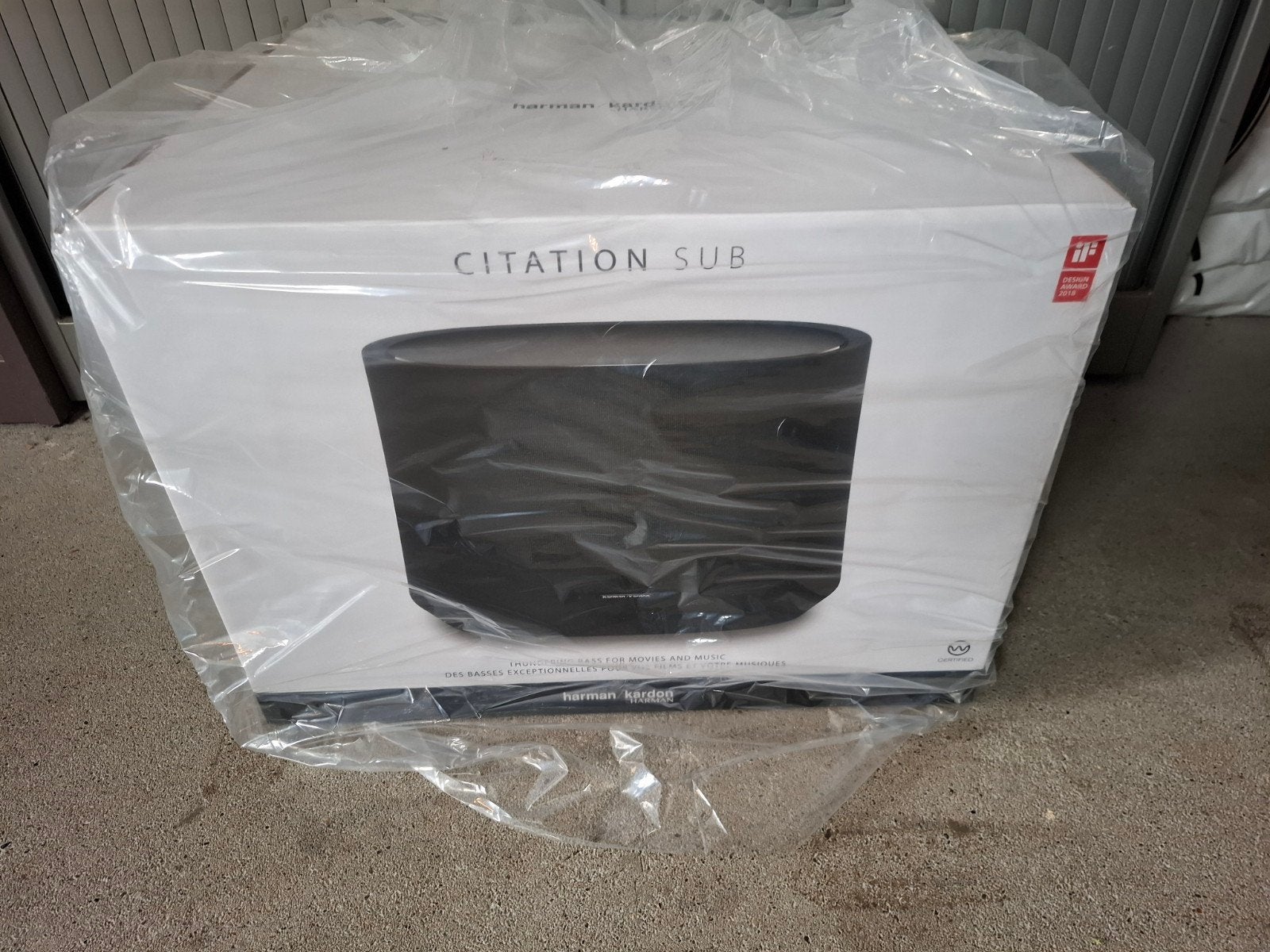 Harman kardon citation SUB nieuw in doos alleen af te halen, Audio, Tv en Foto, Luidsprekers, Subwoofer, Nieuw, 120 watt of meer