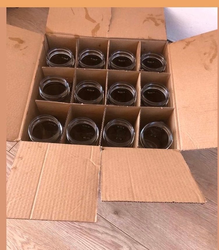 Nieuwe glazen met handvat - set van 12, Ophalen, Nieuw, Glas