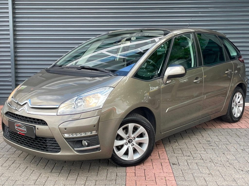 Citroen C4 Picasso 1.6 VTi Collection Trekhaak | Leder | Cli, Auto's, Citroën, Voorwielaandrijving, Gebruikt, Zwart, 4 cilinders