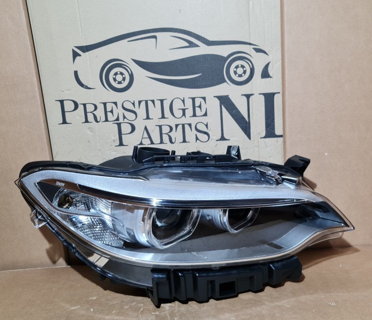 Koplamp BMW 2 Serie F22 F23 Bi Xenon LED Rechts 7304464-10, Auto-onderdelen, Verlichting, Gebruikt, -, Ophalen of Verzenden, -