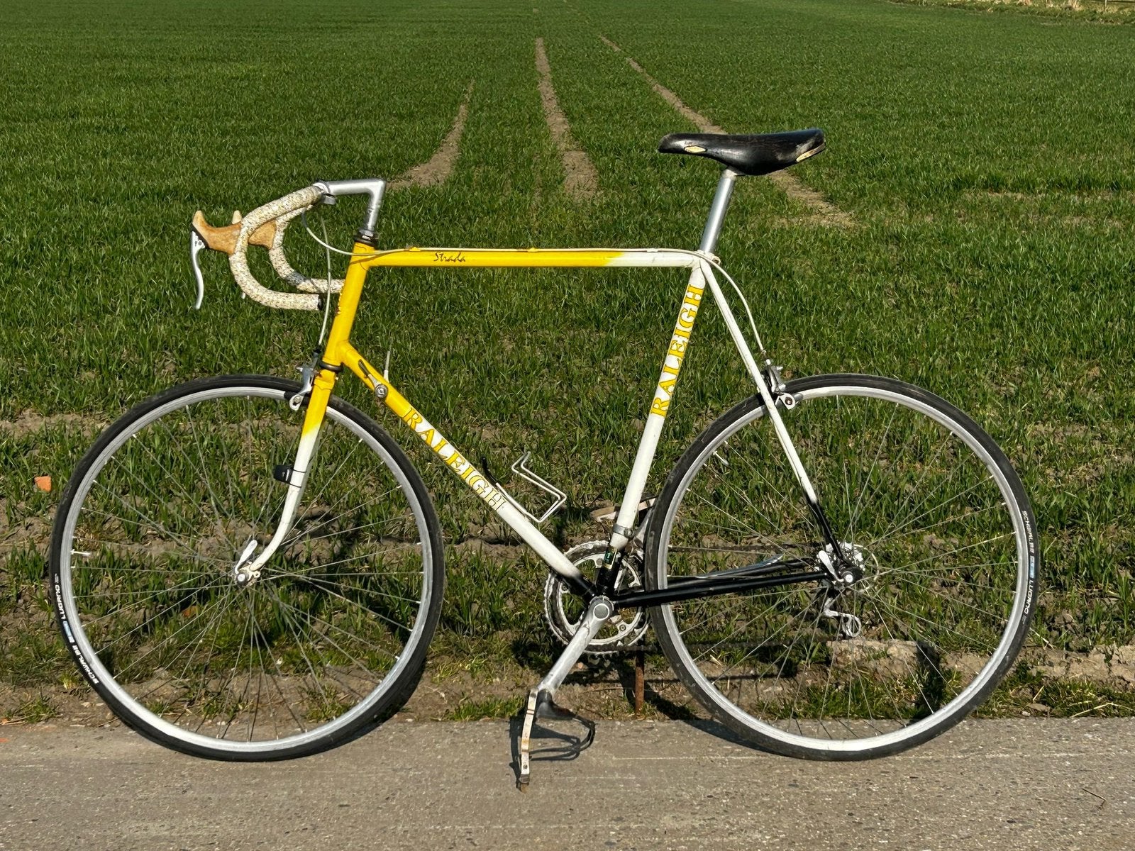 Raleigh racefiets, Overige merken, Gebruikt, Ophalen of Verzenden, 10 tot 15 versnellingen