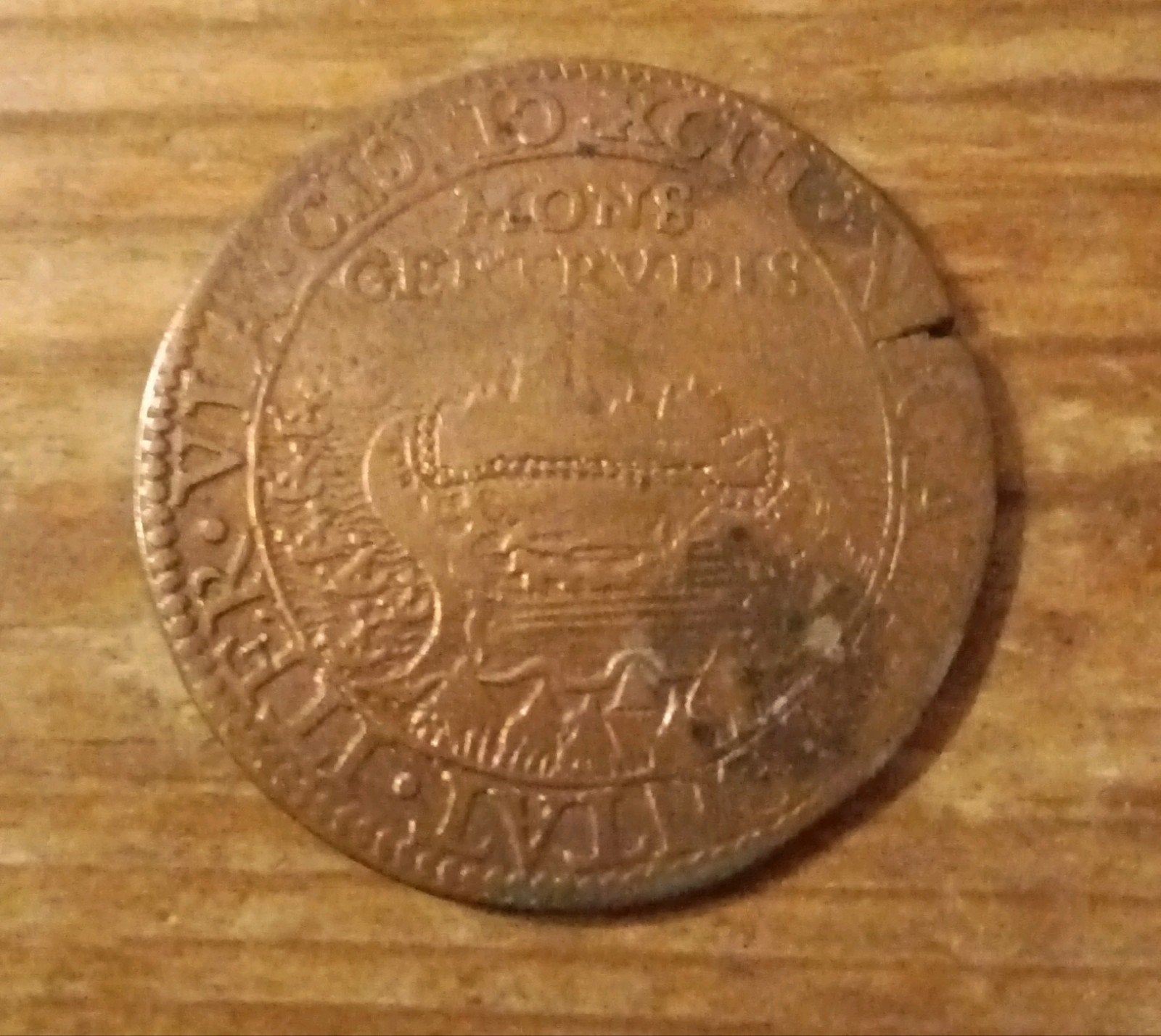 rekenpenning 1593 belegering Geertruidenberg 80 jarigeoorlog, Ophalen of Verzenden, Overige materialen, Nederland