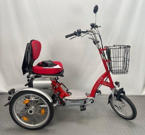 Van Raam Easy Go driewieler scoutmobiel 24,8 Ah accu bj.2020, Ophalen, Zo goed als nieuw, Schijfrem, Van Raam