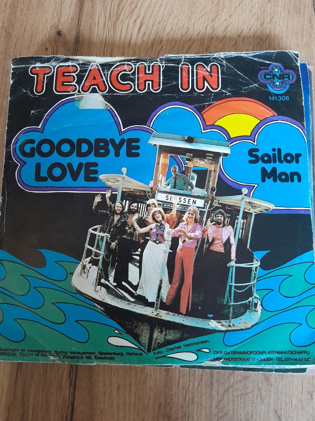 teach in 7 inch goodbye love, Cd's en Dvd's, Ophalen of Verzenden, Zo goed als nieuw, Pop