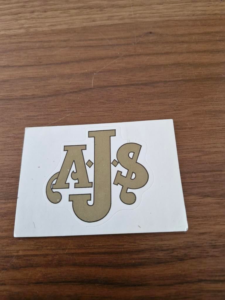 7889 AJS Sticker - Klassieke Motorfiets Logo, Ophalen of Verzenden