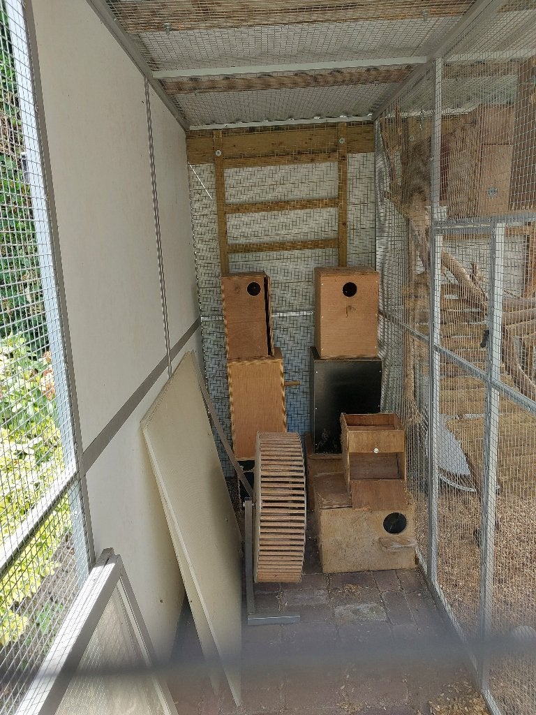 Nestblokken, Ophalen, Gebruikt, Kooi-accessoires
