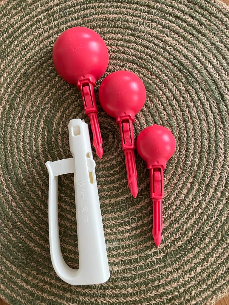 Tupperware Click en scoop, Ophalen of Verzenden, Zo goed als nieuw, Rood, Overige typen